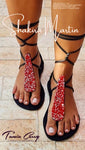 TC Shakira Martin Leather Sandals